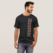 Mosaik-Yogamatte T-Shirt (Vorne ganz)