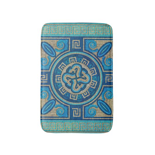 Mosaikaner Tile Badematte (Vorderseite Vertikal)