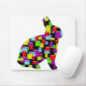 Mosaikaninchen Mousepad (Mit Mouse)