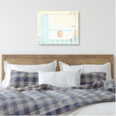 Mosaikbadezimmer Leinwanddruck (Insitu (Schlafzimmer))
