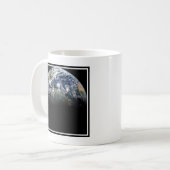 Mosaikbild des Planeten Erde mit 3 Hurrikanen Kaffeetasse (Vorderseite Links)