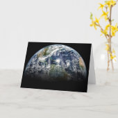 Mosaikbild des Planeten Erde mit 3 Hurrikanen Karte (Gelbe Blume)