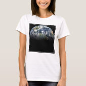 Mosaikbild des Planeten Erde mit 3 Hurrikanen T-Shirt (Vorderseite)
