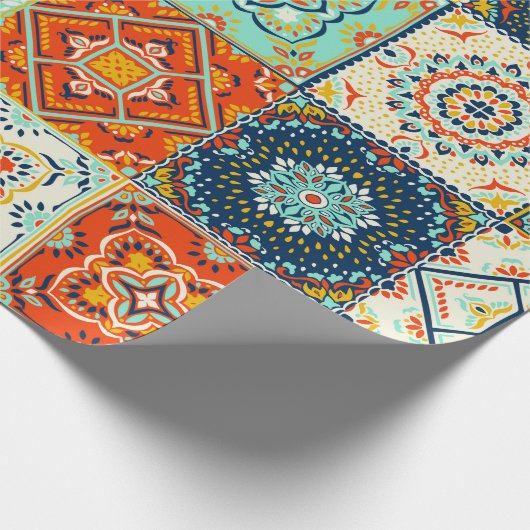 Mosaikbild Geschenkpapier (Ecke)