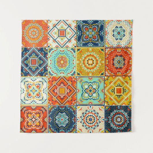 Mosaikbild Wandteppich (Vorderseite (Horizontal))