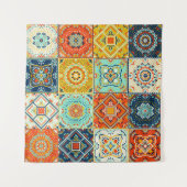 Mosaikbild Wandteppich (Vorderseite)