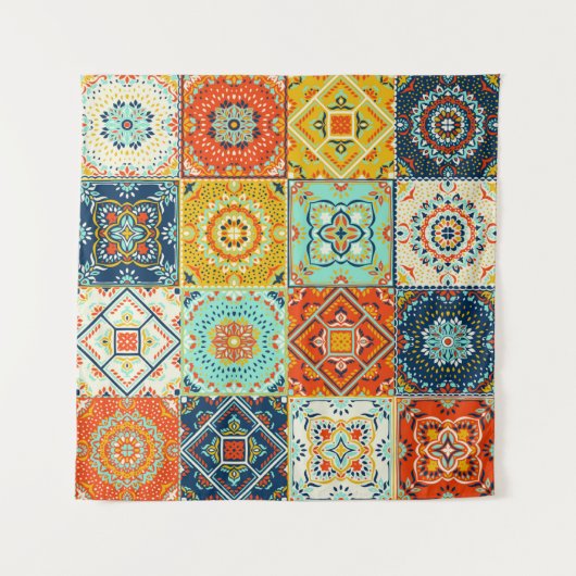 Mosaikbild Wandteppich (Vorderseite)