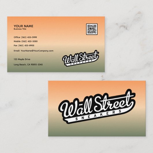 Mosaikblöcke - Design der Visitenkarte (Vorne/Hinten)