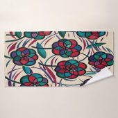 Mosaikblüte Badehandtuch (Badehandtuch)