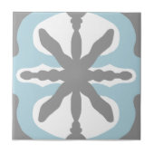 Mosaikboden Keramik Tile (grau-blau) Fliese (Vorderseite)