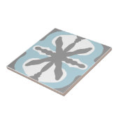 Mosaikboden Keramik Tile (grau-blau) Fliese (Seite)