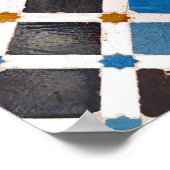 Mosaikdekor Poster (Ecke)