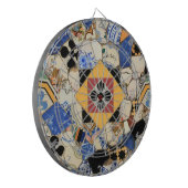 Mosaikdekoration Dartscheibe (Vorderseite Links)