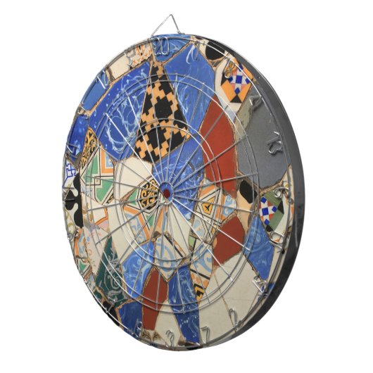 Mosaikdekoration Dartscheibe (Vorderseite rechts)