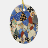 Mosaikdekoration Keramik Ornament (Hinten)