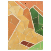 Mosaikdekoration Klemmbrett (Rückseite)