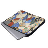 Mosaikdekoration Laptopschutzhülle (Vorne Knopf)