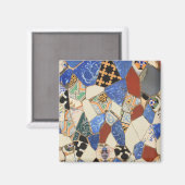 Mosaikdekoration Magnet (Vorderseite/Rückseite)