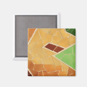 Mosaikdekoration Magnet (Vorderseite/Rückseite)