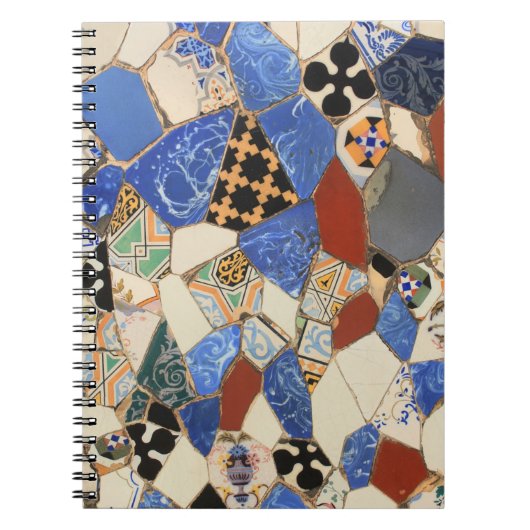 Mosaikdekoration Notizblock (Vorderseite)