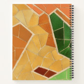 Mosaikdekoration Notizbuch (Rückseite)