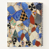 Mosaikdekoration Notizbuch (Rückseite)
