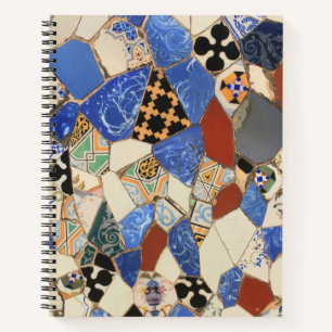 Mosaikdekoration Notizbuch