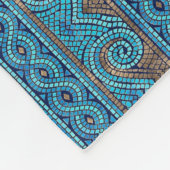 Mosaikdesign Fleecedecke (Ecke)
