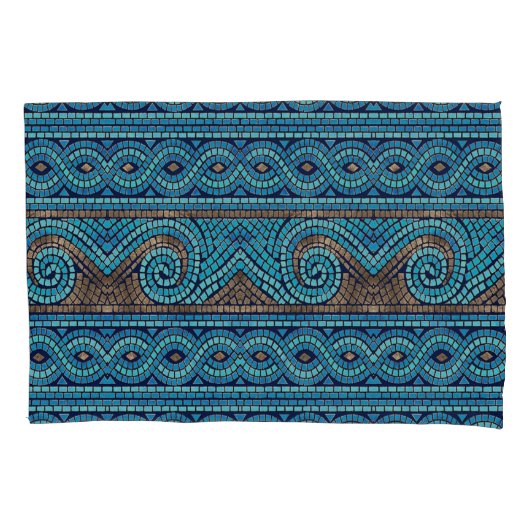 Mosaikdesign Kissenbezug (Vorderseite)