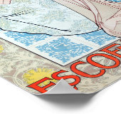 Mosaikdesign Poster (Ecke)