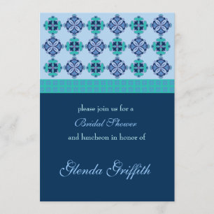 Mosaikdusche Einladung