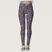 Mosaike Leggings (Vorderseite)