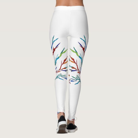 Mosaike Leggings (Rückseite)