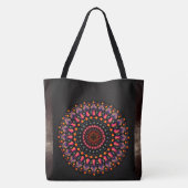 Mosaike Lila Vintage Tasche (Rückseite)
