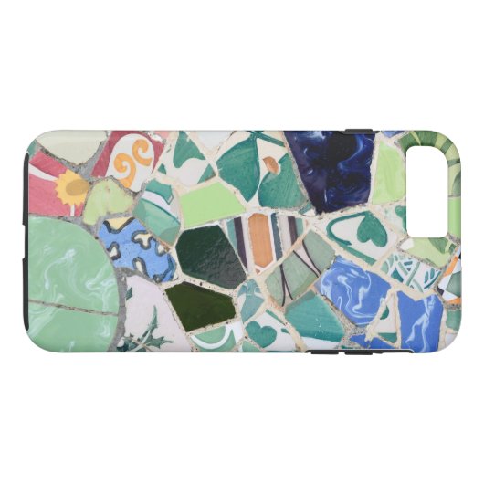 Mosaike Park Guell Case-Mate iPhone Hülle (Rückseite (Horizontal))