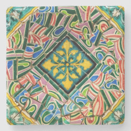 Mosaike Park Guell Steinuntersetzer