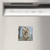 Mosaikelefant Magnet (In Situ (Geschirrspüler))