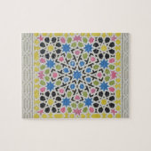 Mosaikentwurf vom Alhambra, 'vom Araber Puzzle (Horizontal)