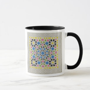 Mosaikentwurf vom Alhambra, 'vom Araber Tasse