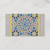 Mosaikentwurf vom Alhambra, 'vom Araber Visitenkarte (Rückseite)