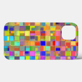Mosaikfarben Case-Mate iPhone Hülle (Rückseite (Horizontal))
