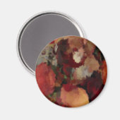 Mosaikfarben des Herbstes Magnet (Vorderseite/Rückseite)