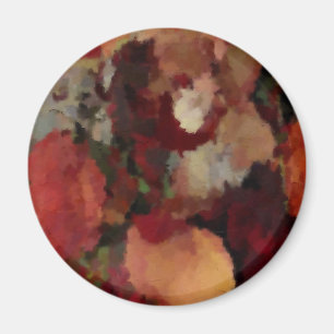 Mosaikfarben des Herbstes Magnet