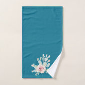 Mosaikfarben und Aquarellfarben Badhandtuch Set (Handtuch)