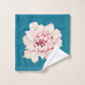 Mosaikfarben und Aquarellfarben Badhandtuch Set (Waschlappen)