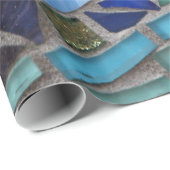 Mosaikfarbenes Papier aus Glasstein Geschenkpapier (Rolleneckpunkt)