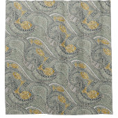 Mosaikfisch Duschvorhang (Vorderseite)