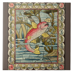 Mosaikfisch-Keramikfliese Fliese