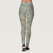 Mosaikfisch Leggings (Rückseite)