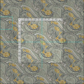 Mosaikfisch Stoff (Kachel)